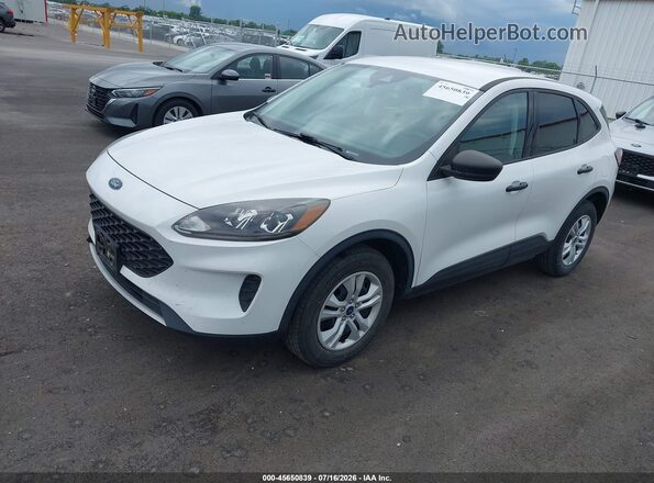 1FMCU9F63MUA61645 2021 FORD ESCAPE White Front left