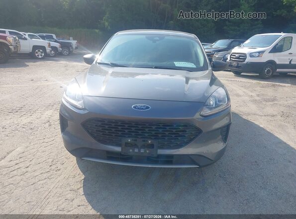 1FMCU9F64MUA73996 2021 FORD ESCAPE Gray Вид щитка приладів