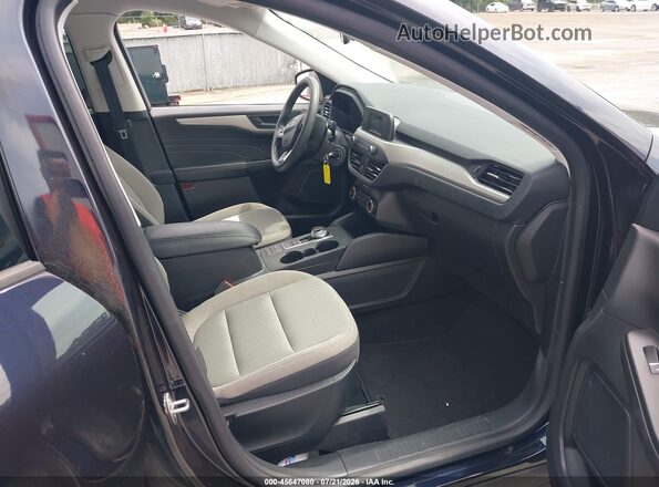 1FMCU9F68MUA73354 2021 FORD ESCAPE Black Widok wnętrza z przodu