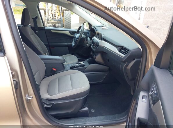 1FMCU9F69MUA68101 2021 FORD ESCAPE Tan Вид салону спереду