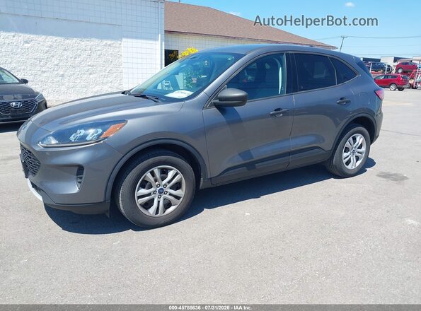 1FMCU9F6XMUA73551 2021 FORD ESCAPE Gray Przód lewy