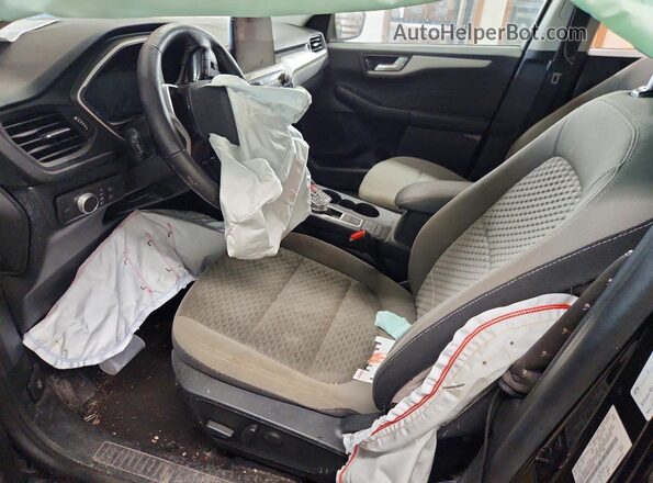 1FMCU9G60MUA48852 2021 FORD ESCAPE Black Front interior view