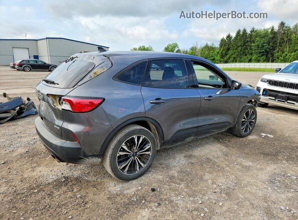 1FMCU9G60MUB07964 2021 FORD ESCAPE Gray Rear right