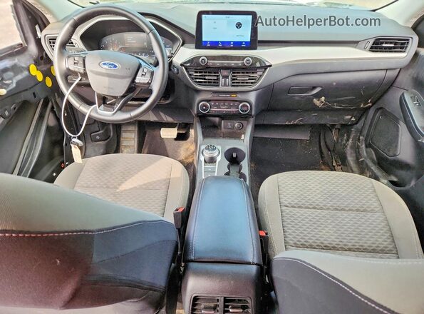 1FMCU9G60MUB07964 2021 FORD ESCAPE Gray Dashboard view