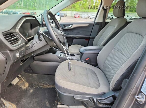 1FMCU9G60MUB07964 2021 FORD ESCAPE Gray Front interior view