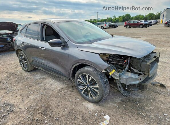 1FMCU9G60MUB07964 2021 FORD ESCAPE Gray Front right