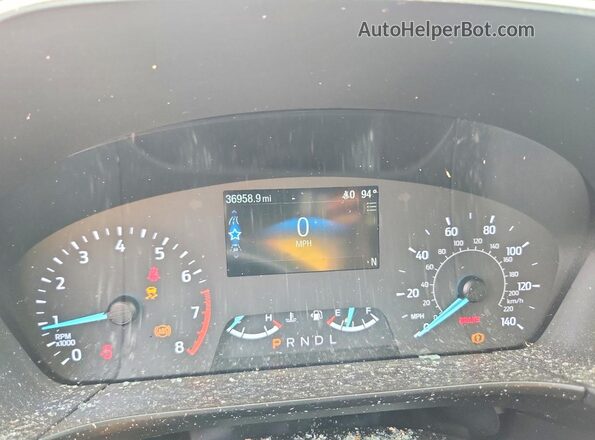 1FMCU9G60MUB29320 2021 FORD ESCAPE Белый Вид щитка приборов
