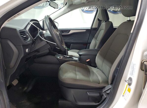1FMCU9G60NUA60906 2022 FORD ESCAPE White Widok wnętrza z przodu