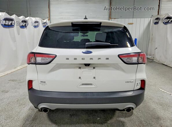 1FMCU9G60NUA60906 2022 FORD ESCAPE White Widok z tyłu