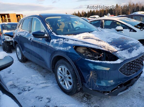 1FMCU9G61LUB76631 2020 FORD ESCAPE Бирюзовый Вид салона спереди