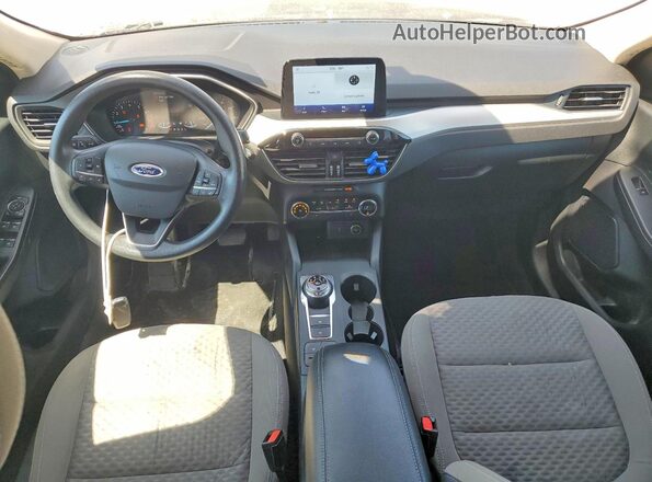 1FMCU9G62LUA28049 2020 FORD ESCAPE Серебряный Вид щитка приборов
