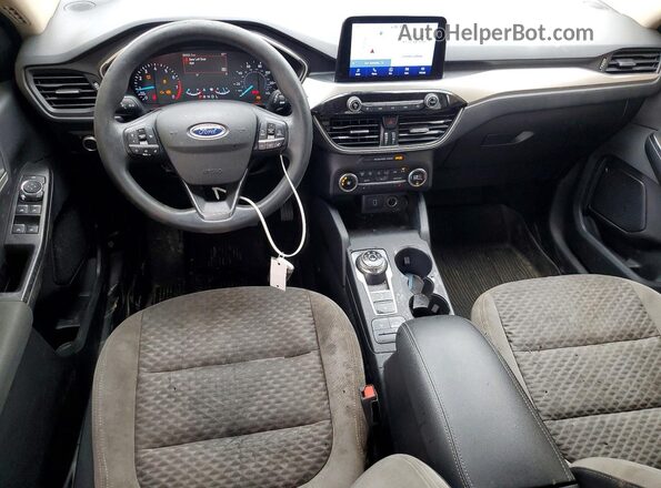 1FMCU9G62LUC08499 2020 FORD ESCAPE Black Вид панелі приладів