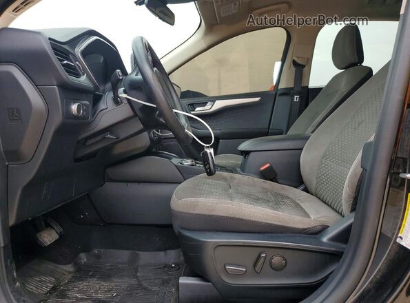 1FMCU9G62LUC08499 2020 FORD ESCAPE Black Вид салону спереду