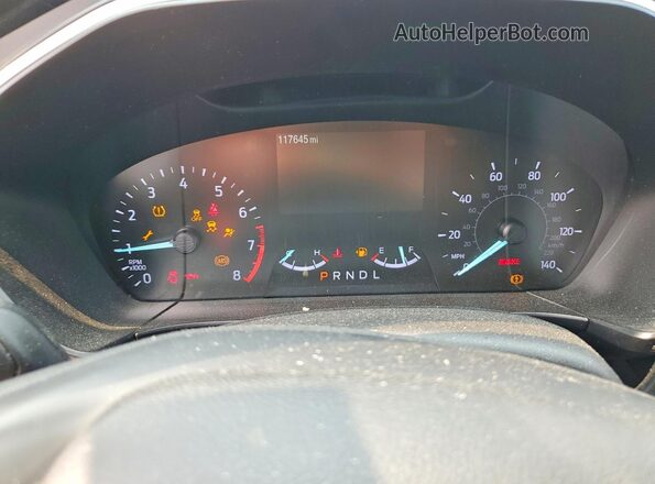 1FMCU9G62LUC31751 2020 FORD ESCAPE Red Вид щитка приладів