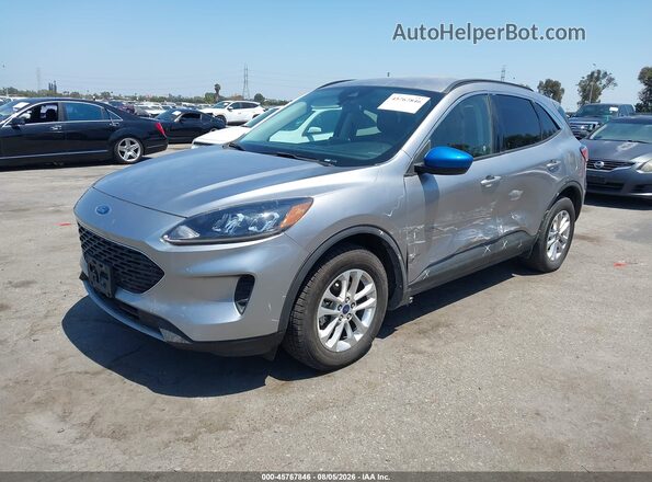 1FMCU9G62MUA95686 2021 FORD ESCAPE Серебряный Передняя левая четверть