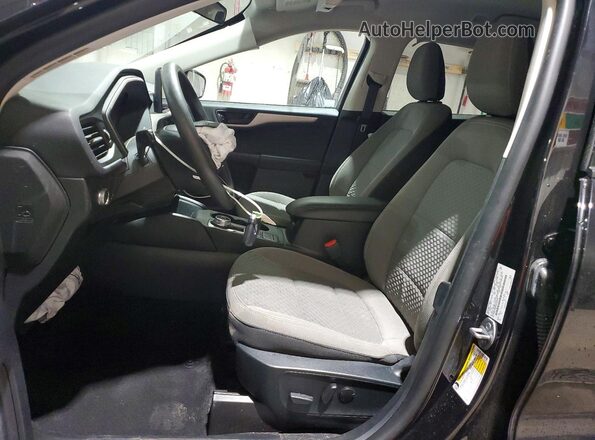 1FMCU9G63NUA64867 2022 FORD ESCAPE Black Widok wnętrza z przodu