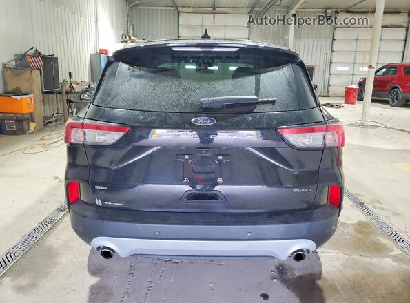 1FMCU9G63NUA64867 2022 FORD ESCAPE Black Widok z tyłu
