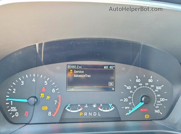 1FMCU9G63NUB22962 2022 FORD ESCAPE Серебряный Вид щитка приборов