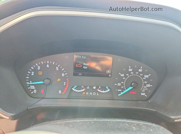 1FMCU9G63NUB33797 2022 FORD ESCAPE Черный Вид щитка приборов