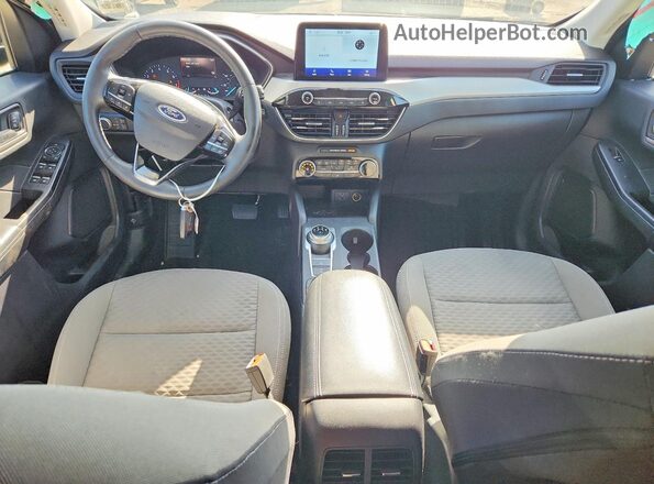 1FMCU9G63NUB33797 2022 FORD ESCAPE Черный Вид панели приборов