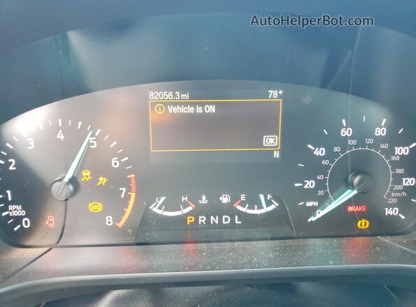 1FMCU9G64LUB63713 2020 FORD ESCAPE Серебряный Вид щитка приборов
