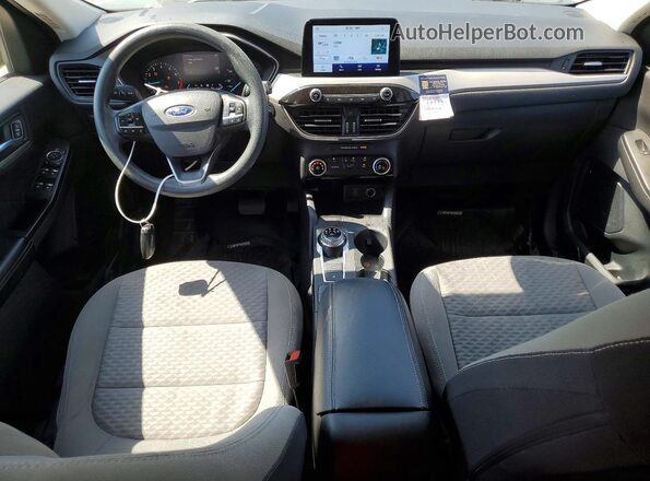 1FMCU9G64MUA37997 2021 FORD ESCAPE Blue Вид панелі приладів