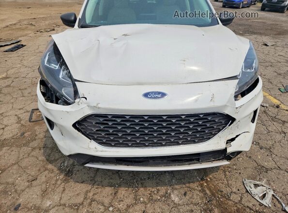 1FMCU9G64NUB22548 2022 FORD ESCAPE White Vista del compartimento del motor