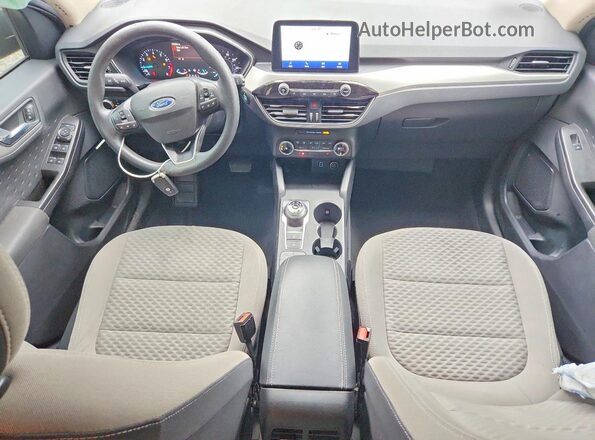 1FMCU9G65LUB19333 2020 FORD ESCAPE Серый Вид панели приборов