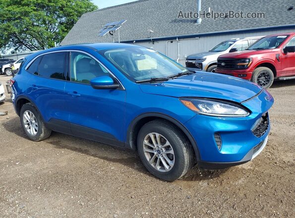 1FMCU9G65LUC00901 2020 FORD ESCAPE Blue Передня права чверть