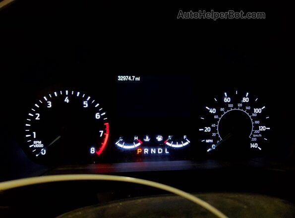 1FMCU9G65LUC25751 2020 FORD ESCAPE Серый Вид щитка приборов