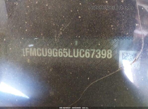 1FMCU9G65LUC67398 2020 FORD ESCAPE Blue ძრავის განყოფილების ხედი