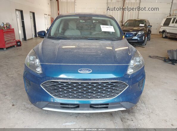 1FMCU9G65LUC67398 2020 FORD ESCAPE Blue ხელსაწყოთა პანელის ხედი
