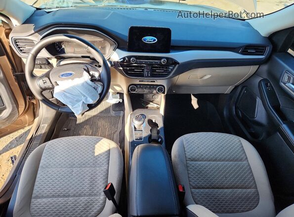 1FMCU9G65MUA91406 2021 FORD ESCAPE Gold წინა პანელის ხედი
