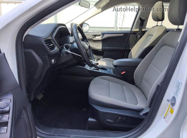 1FMCU9G65MUA98209 2021 FORD ESCAPE White წინა სალონის ხედი