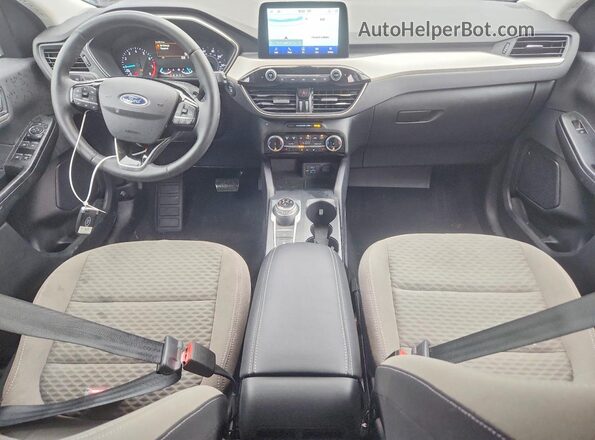 1FMCU9G65NUB93614 2022 FORD ESCAPE Gray Widok deski rozdzielczej