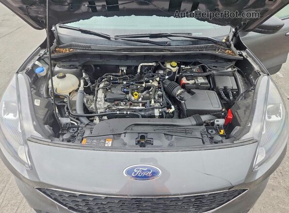 1FMCU9G65NUB93614 2022 FORD ESCAPE Gray Widok komory silnika