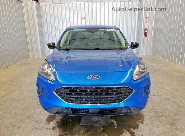 1FMCU9G66MUA21140 2021 FORD ESCAPE Blue Front view