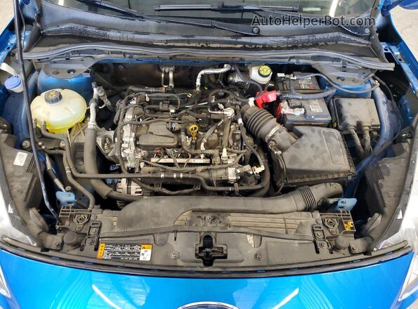 1FMCU9G66MUA21140 2021 FORD ESCAPE Blue Engine compartment view