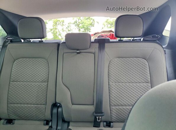 1FMCU9G66MUA99675 2021 FORD ESCAPE Black Rear seats view
