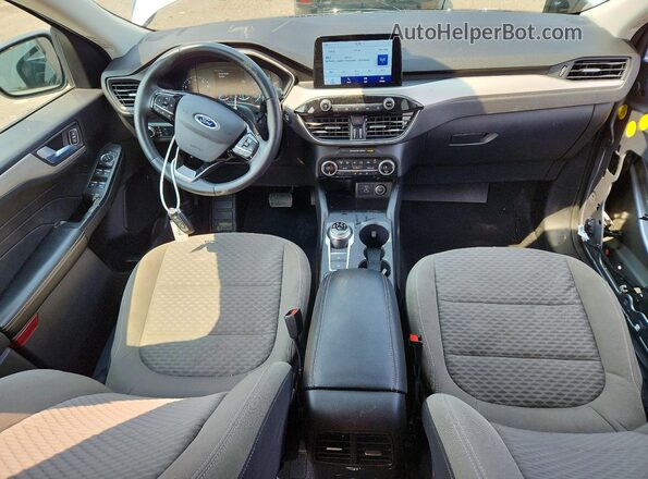 1FMCU9G66MUB09492 2021 FORD ESCAPE Silver Widok deski rozdzielczej
