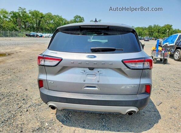 1FMCU9G66MUB09492 2021 FORD ESCAPE Silver Widok z tyłu
