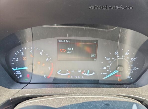 1FMCU9G66MUB09492 2021 FORD ESCAPE Silver Widok zestawu wskaźników
