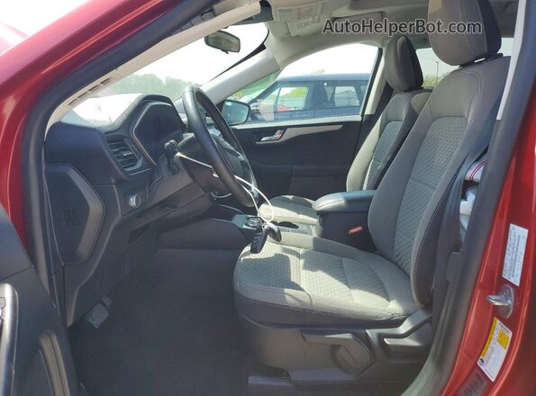 1FMCU9G66MUB30195 2021 FORD ESCAPE Red Front interior view