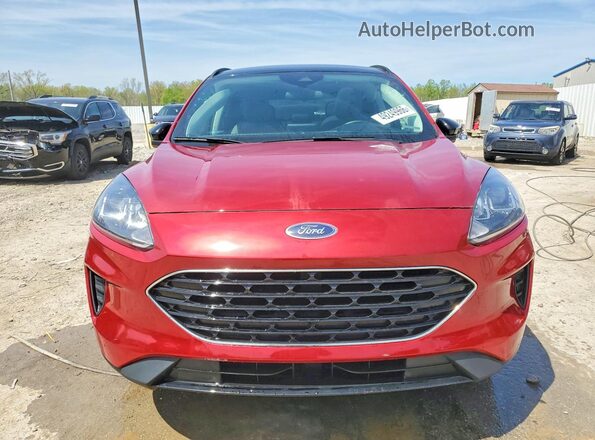 1FMCU9G66MUB30195 2021 FORD ESCAPE Red Front view