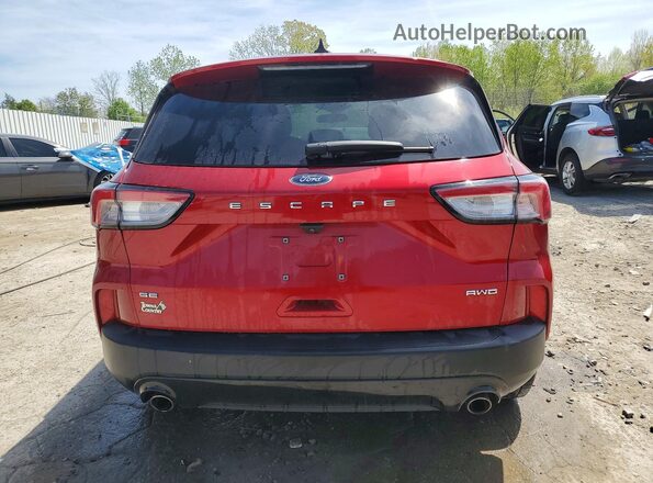 1FMCU9G66MUB30195 2021 FORD ESCAPE Red Rear view