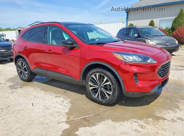 1FMCU9G66MUB30195 2021 FORD ESCAPE Red Front right