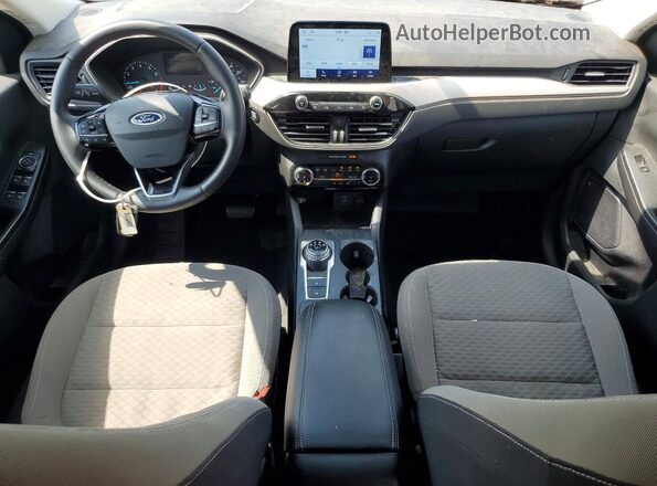 1FMCU9G66NUB97042 2022 FORD ESCAPE Синий Вид панели приборов