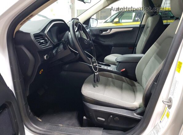 1FMCU9G67LUB80229 2020 FORD ESCAPE White წინა სალონის ხედი
