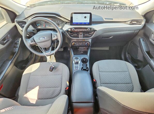 1FMCU9G67NUA60465 2022 FORD ESCAPE White Widok deski rozdzielczej