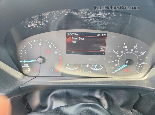 1FMCU9G67NUA60465 2022 FORD ESCAPE White Widok zestawu wskaźników